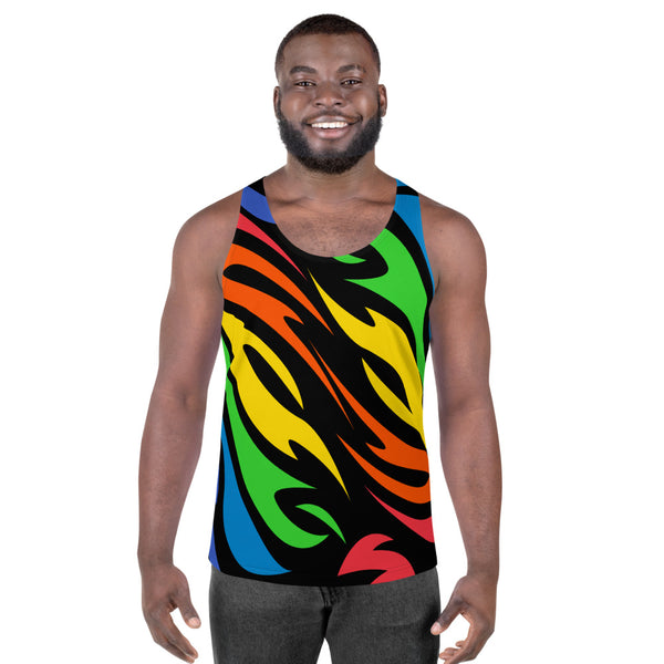 rainbow muscle tank