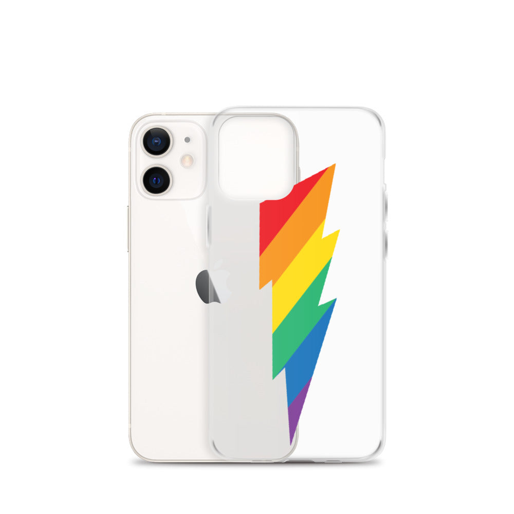 Rainbow Lightning iPhone Case - Unicorn Muscle