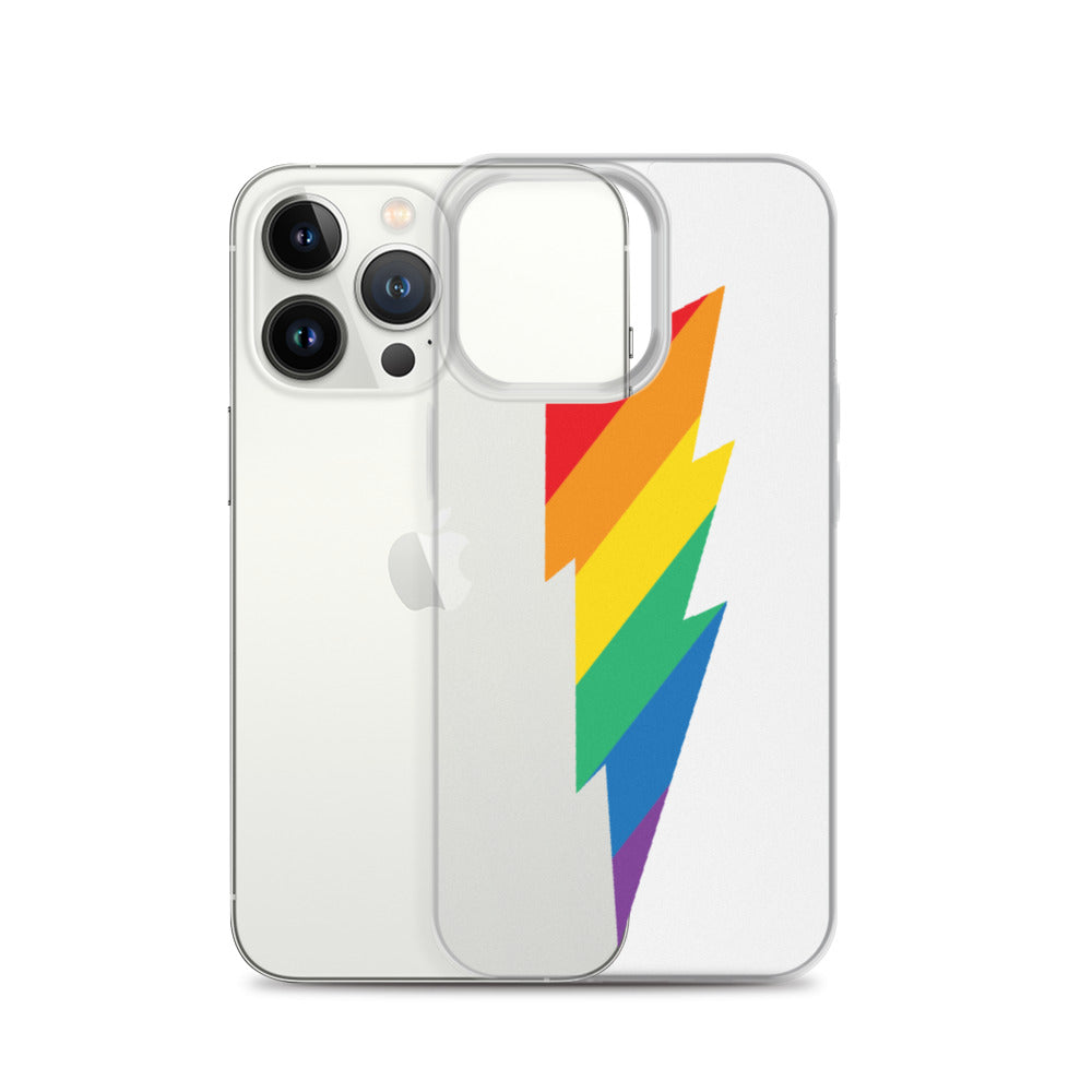 Rainbow Lightning iPhone Case - Unicorn Muscle