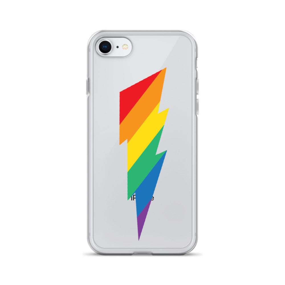 Rainbow Lightning iPhone Case - Unicorn Muscle