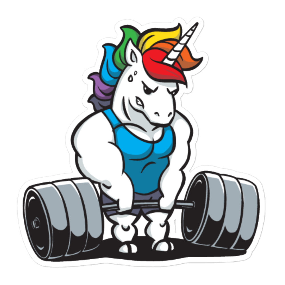 Lifter Sticker Unicorn Lifter sticker by Unicorn Muscle