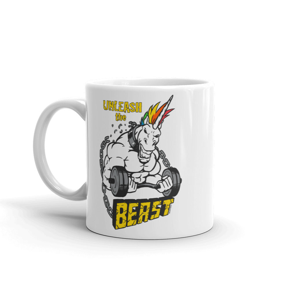 Unleash the Beast Mug - Unicorn Muscle