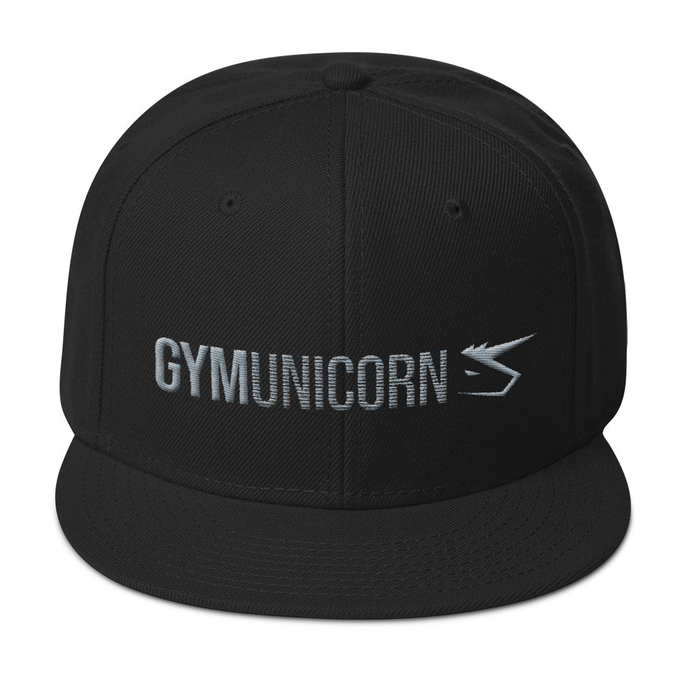 Gym Unicorn Snapback Hat by Unicorn Muscle - Unicorn Muscle