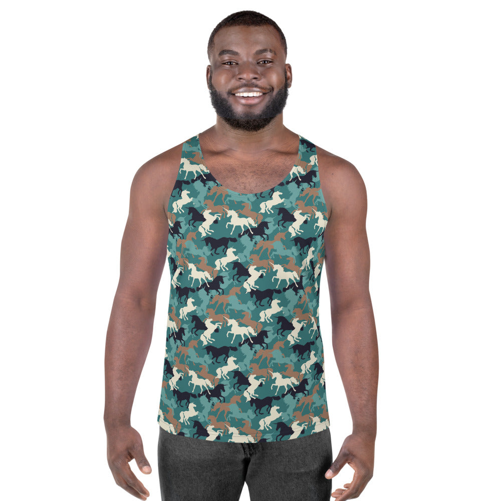 Unicorn Camo Allover Print by Unicorn Muscle - Unicorn Muscle