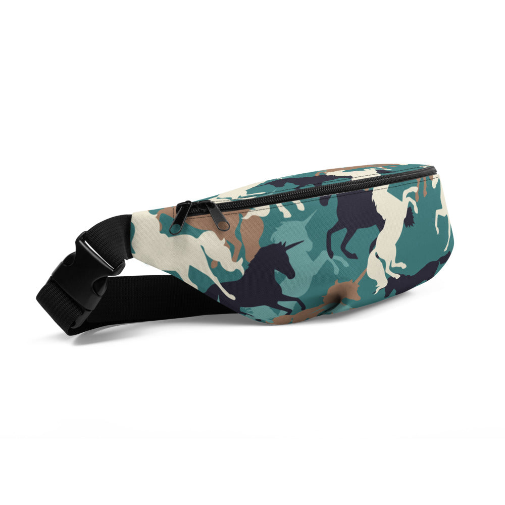 Unicorn Camo Fanny Pack by Unicorn Muscle - Unicorn Muscle