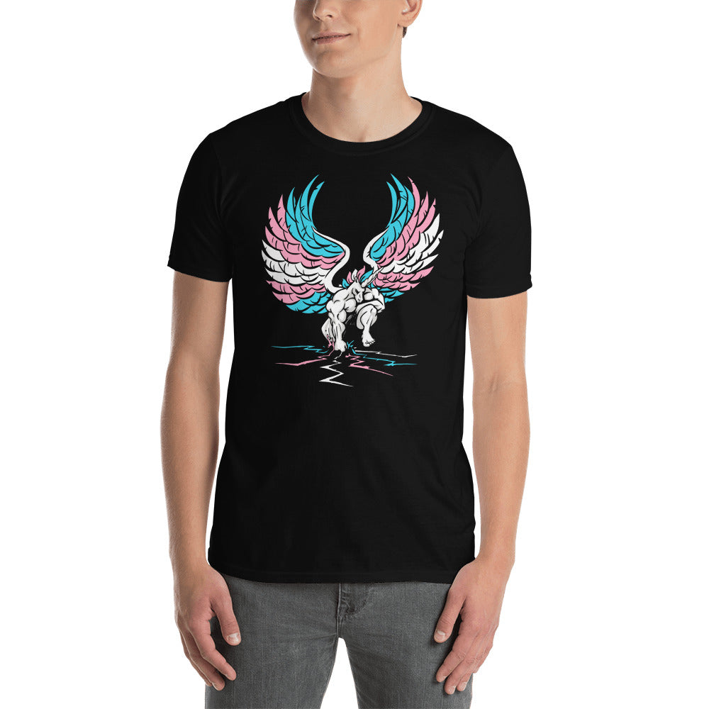 Stand Our Ground - Trans Pride Design - by Unicorn Muscle - Unicorn Muscle
